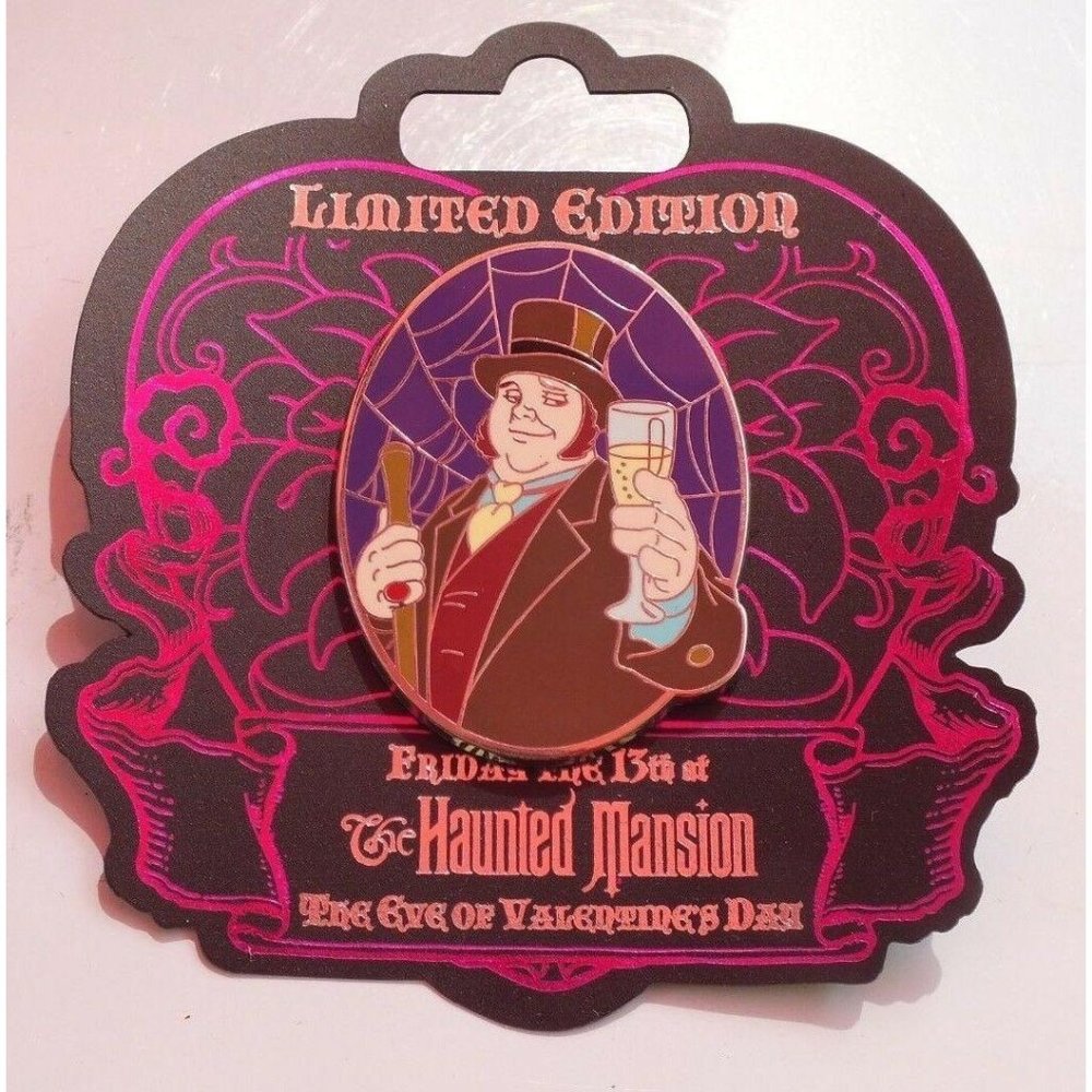 Disney Pin Friday 13th Haunted Mansion Reginald